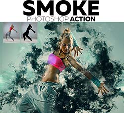 极品PS动作－浓烟滚滚：Smoke Photoshop Action